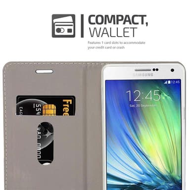 Samsung Galaxy A7 2015 Pungetui Cover Case (Grå)