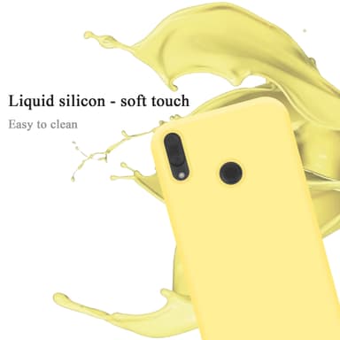 Huawei Y7 2019 / Y7 PRIME 2019 Cover Etui Case (Gul)