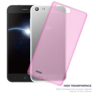 ZTE Blade V6 Cover TPU Etui (Lyserød)
