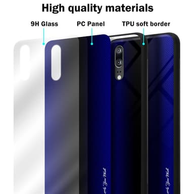 Cover Huawei P20 Etui Case (Lilla)