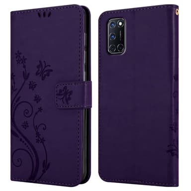 Oppo A72 Pungetui Cover Case (Lilla)