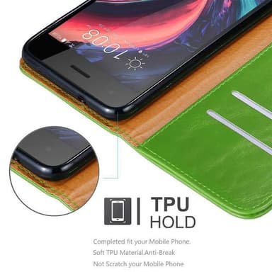 Cover HTC Desire 10 PRO Etui Case (Grøn)