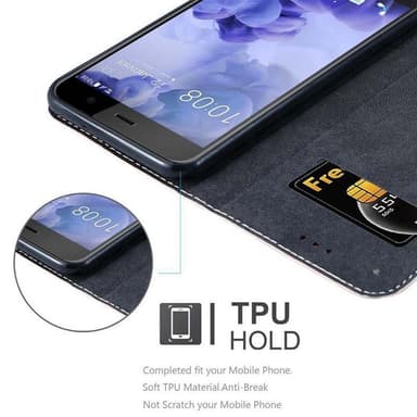 HTC U PLAY Etui Case Cover (Lyserød)