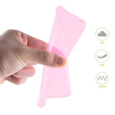 ZTE Blade V6 Cover TPU Etui (Lyserød)