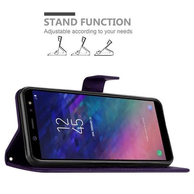 Samsung Galaxy A6 2018 Pungetui Cover Case (Lilla)