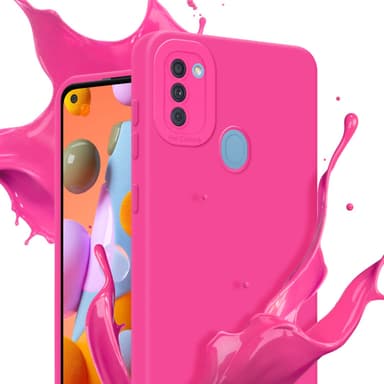 Samsung Galaxy A11 / M11 Cover Etui Case (Lyserød)
