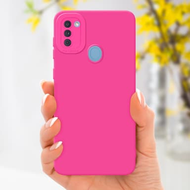Samsung Galaxy A11 / M11 Cover Etui Case (Lyserød)