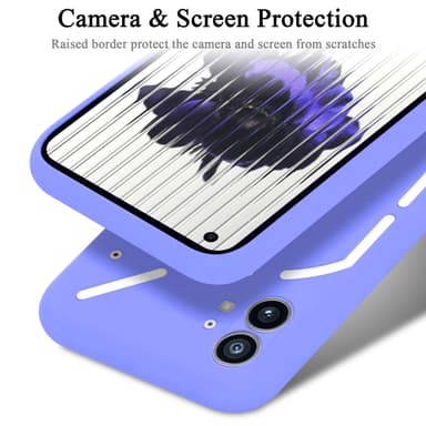 Nothing Phone (1) Cover Etui Case (Lilla)