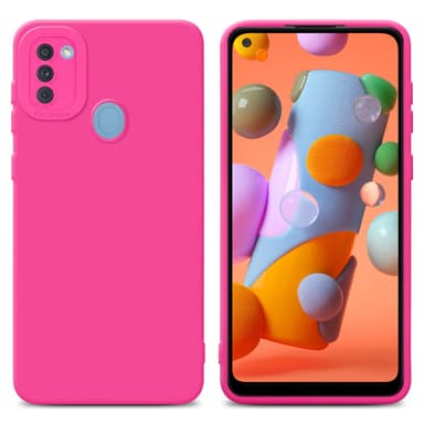 Samsung Galaxy A11 / M11 Cover Etui Case (Lyserød)