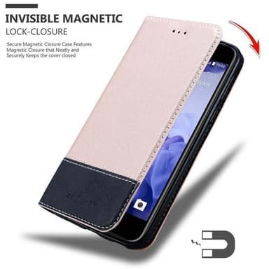 HTC U PLAY Etui Case Cover (Lyserød)