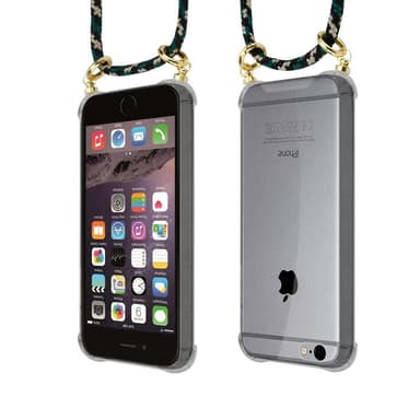 iPhone 6 / 6S Etui Cover Kæde (Brun)