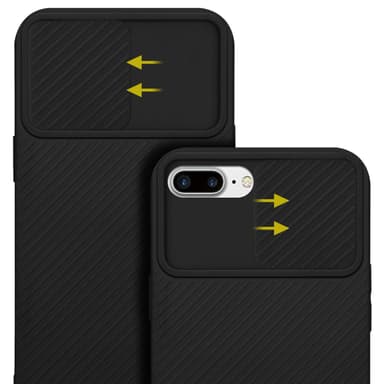 iPhone 7 PLUS / 7S PLUS / 8 PLUS Cover Etui Case (Sort)