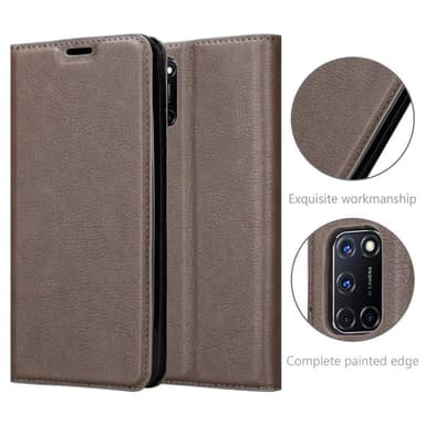 Oppo A72 Cover Etui Case (Brun)