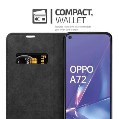 Oppo A72 Cover Etui Case (Brun)