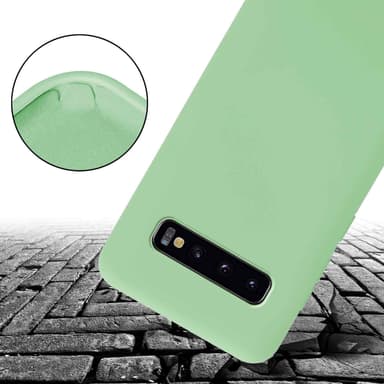 Samsung Galaxy S10 4G Etui Cover Kæde (Grøn)