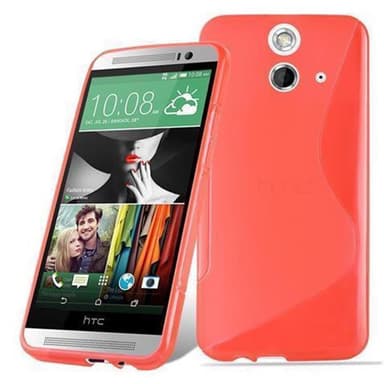 HTC ONE E8 Etui Case Cover (Rød)