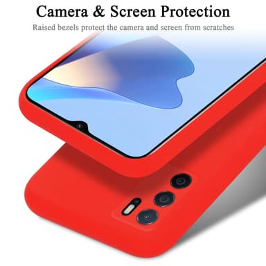 Oppo A16s / A54s Cover Etui Case (Rød)