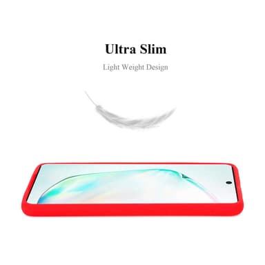 Cover Samsung Galaxy NOTE 10 Etui Case (Rød)