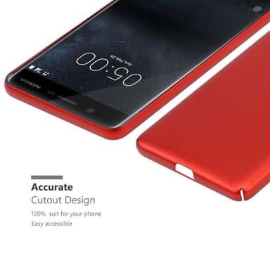 Nokia 5 2017 Cover Etui Case (Rød)