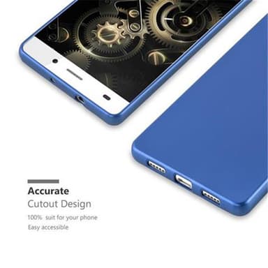 Huawei P8 LITE 2015 Cover Etui Case (Blå)