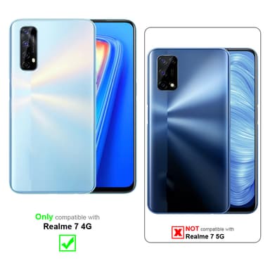Realme 7 4G Cover Etui Case (Sort)