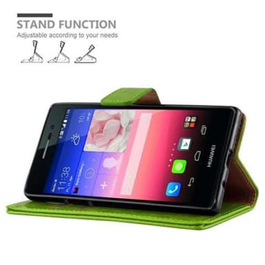 Cover Huawei ASCEND P7 Etui Case (Grøn)