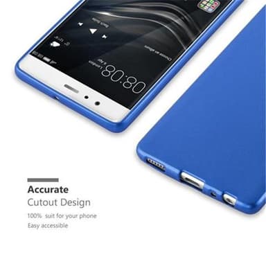 Huawei P9 Cover Etui Case (Blå)