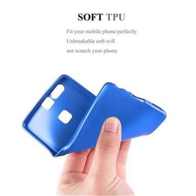 Huawei P9 Cover Etui Case (Blå)