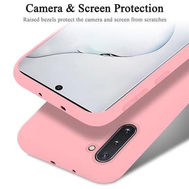 Samsung Galaxy NOTE 10 Cover Etui Case (Lyserød)