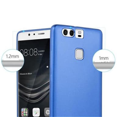 Huawei P9 Cover Etui Case (Blå)