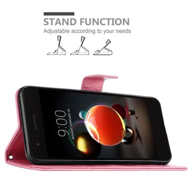 LG K8 2018 / K9 2018 Pungetui Cover Case (Lyserød)