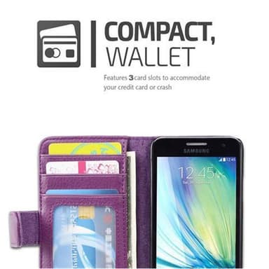 Samsung Galaxy A3 2015 Pungetui Cover (Lilla)