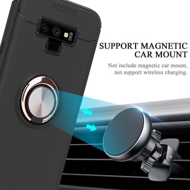 Cover Samsung Galaxy NOTE 9 Etui Case (Sort)