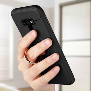 Cover Samsung Galaxy NOTE 9 Etui Case (Sort)