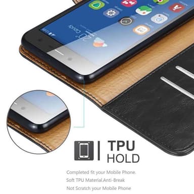 Cover ZTE Blade L7 Etui Case (Sort)