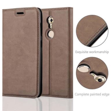 ZTE Axon 7 MINI Cover Etui Case (Brun)