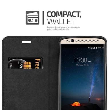 ZTE Axon 7 MINI Cover Etui Case (Brun)