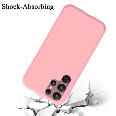 Samsung Galaxy S22 ULTRA Cover Etui Case (Lyserød)