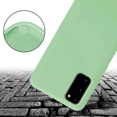 Samsung Galaxy S20 Etui Cover Kæde (Grøn)
