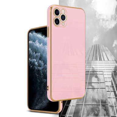 iPhone 13 PRO Cover Etui Case (Lyserød)