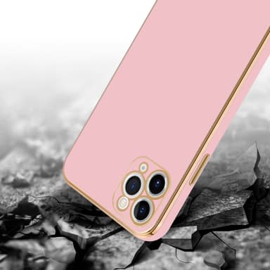 iPhone 13 PRO Cover Etui Case (Lyserød)