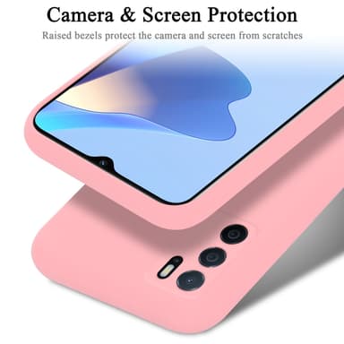 Oppo A16s / A54s Cover Etui Case (Lyserød)