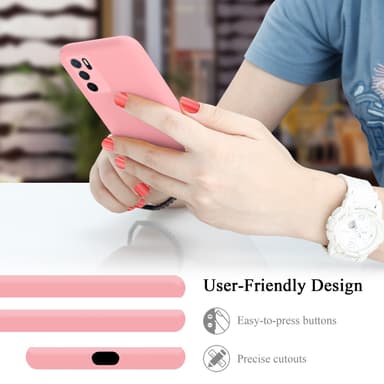 Oppo A16s / A54s Cover Etui Case (Lyserød)