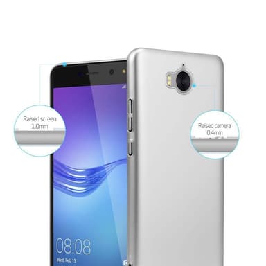 Huawei Y5 2017 / Y6 2017 Cover Etui Case (Sølv)