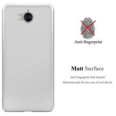 Huawei Y5 2017 / Y6 2017 Cover Etui Case (Sølv)