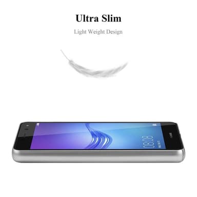 Huawei Y5 2017 / Y6 2017 Cover Etui Case (Sølv)