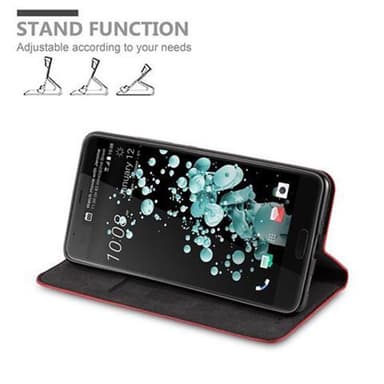 HTC U ULTRA Cover Etui Case (Rød)