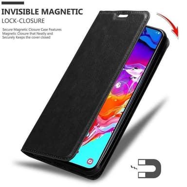 Samsung Galaxy A70 / A70s Cover Etui Case (Sort)