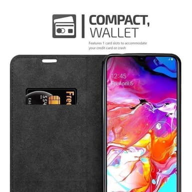 Samsung Galaxy A70 / A70s Cover Etui Case (Sort)