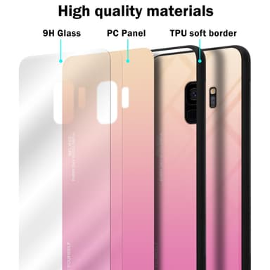Cover Samsung Galaxy S9 Etui Case (Sort)
